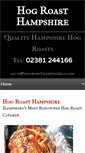 Mobile Screenshot of hogroasthampshire.co.uk